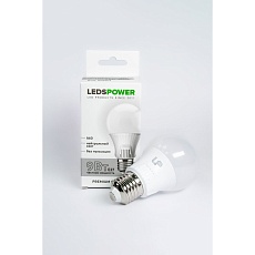 Светодиодная лампа LEDS POWER A60 E27 9Вт 4000К 006611 2