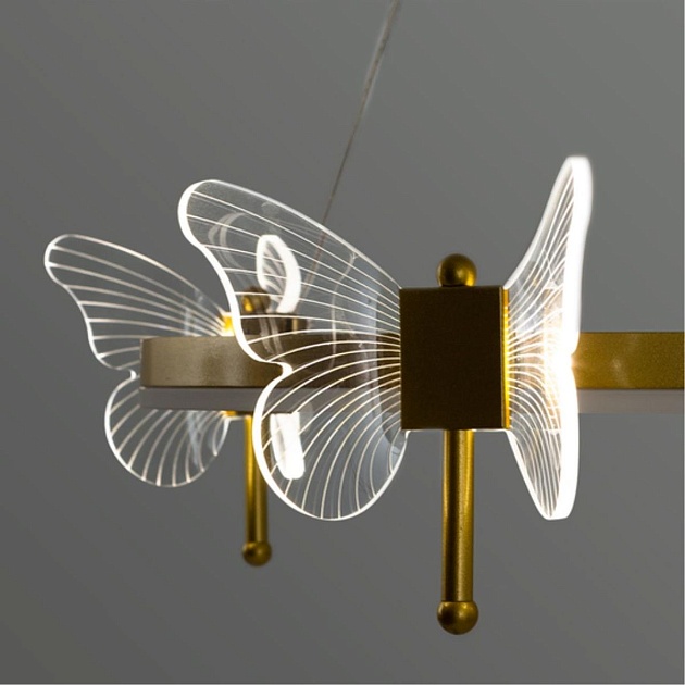 Подвесная светодиодная люстра Arte Lamp Darcy A2187LM-1GO изображение 4 Подвесная светодиодная люстра Arte Lamp Darcy A2187LM-1GO Фото № 4