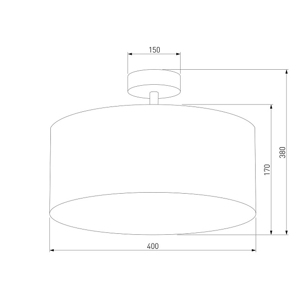 Потолочный светильник TK Lighting 4246 Rondo Black изображение 3 Потолочный светильник TK Lighting 4246 Rondo Black Фото № 3