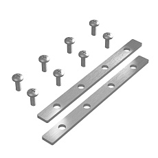 Планка соединитель для встраиваемого магнитного трека для натяжного потолка 2 шт. Crystal Lux Space CLT 0.233 04