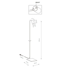 Торшер Nowodvorski Mono 7711 1