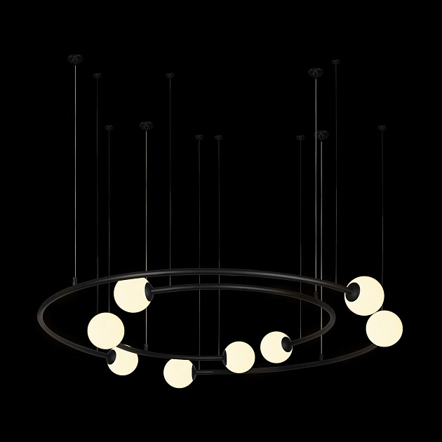 Подвесная люстра Loft IT Infinite 10155/1100 Black Фото № 4