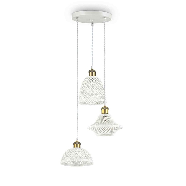 Подвесная люстра Ideal Lux Lugano SP3 206875 изображение 1 Подвесная люстра Ideal Lux Lugano SP3 206875 Фото № 1