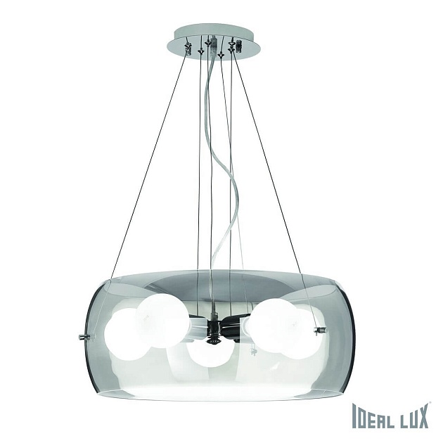 Подвесная люстра Ideal Lux Audi-10 SP5 Trasparente 016863 изображение 2 Подвесная люстра Ideal Lux Audi-10 SP5 Trasparente 016863 Фото № 2