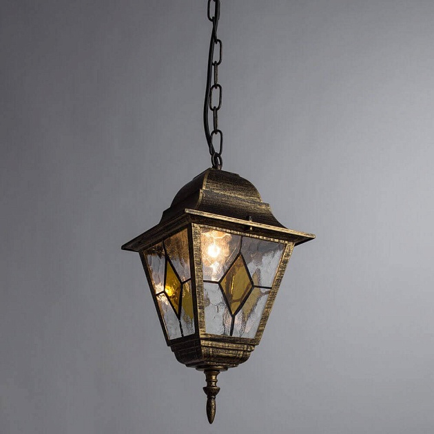 Уличный подвесной светильник Arte Lamp Berlin A1015SO-1BN изображение 2 Уличный подвесной светильник Arte Lamp Berlin A1015SO-1BN Фото № 2