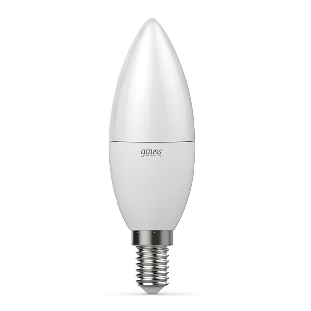Лампа светодиодная Gauss E14 12W 3000K матовая 33112 изображение 1 Лампа светодиодная Gauss E14 12W 3000K матовая 33112 Фото № 1
