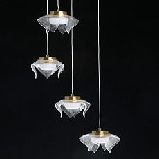 Подвесная светодиодная люстра De Markt Ауксис 7 722012205 3