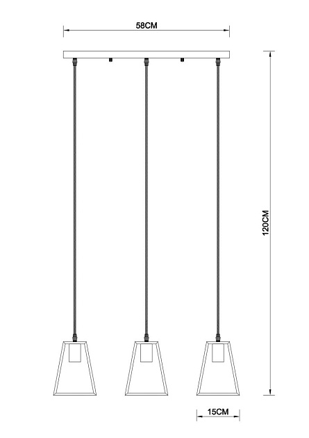 Подвесной светильник Arte Lamp Brussels A8030SP-3WH изображение 2 Подвесной светильник Arte Lamp Brussels A8030SP-3WH Фото № 2
