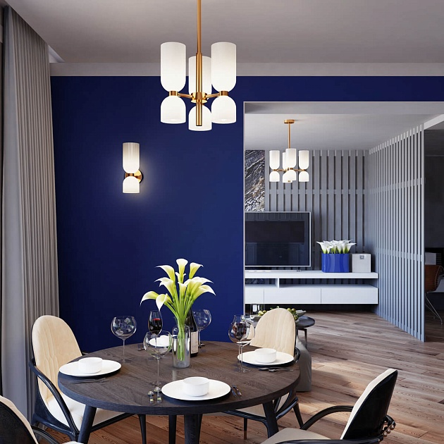 Подвесная люстра Odeon Light Midcent Orinoco 4798/6 Фото № 13