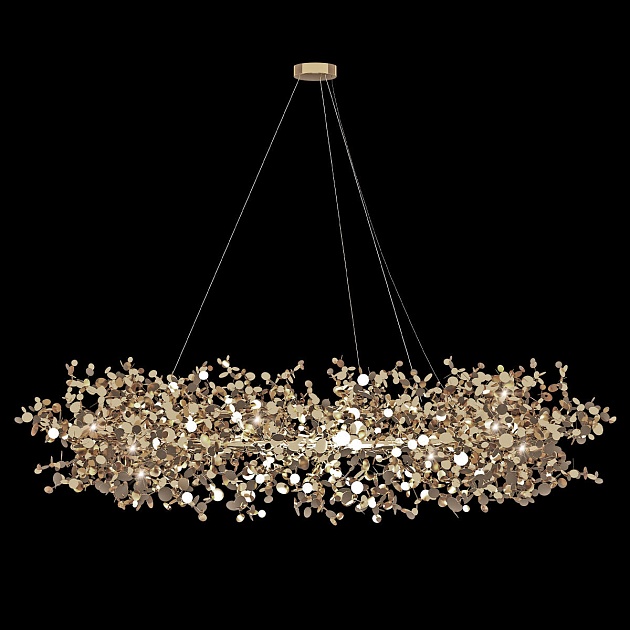 Подвесная люстра Loft IT Spark 10101/1000 Gold Фото № 3