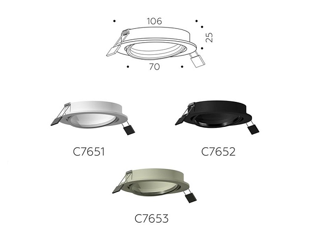 Корпус светильника Ambrella light DIY Spot C7653 изображение 9 Корпус светильника Ambrella light DIY Spot C7653 Фото № 9