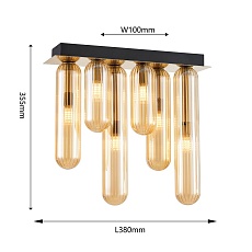 Потолочная люстра Favourite Stalactit 4455-6P 1