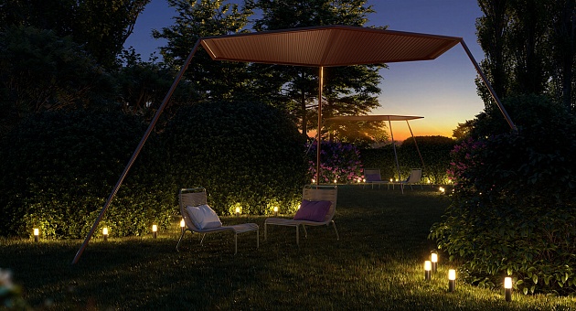 Ландшафтный светильник Maytoni Outdoor O416FL-L3B3K Фото № 12