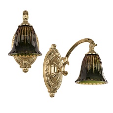 Бра Bohemia Ivele 7209B10/1/175 G P2 D Amber-Green/H-1K 1
