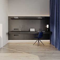 Розетка встраиваемая Voltum S70 с заземлением и защитными шторками, 16А, (графит) VLS040207 3