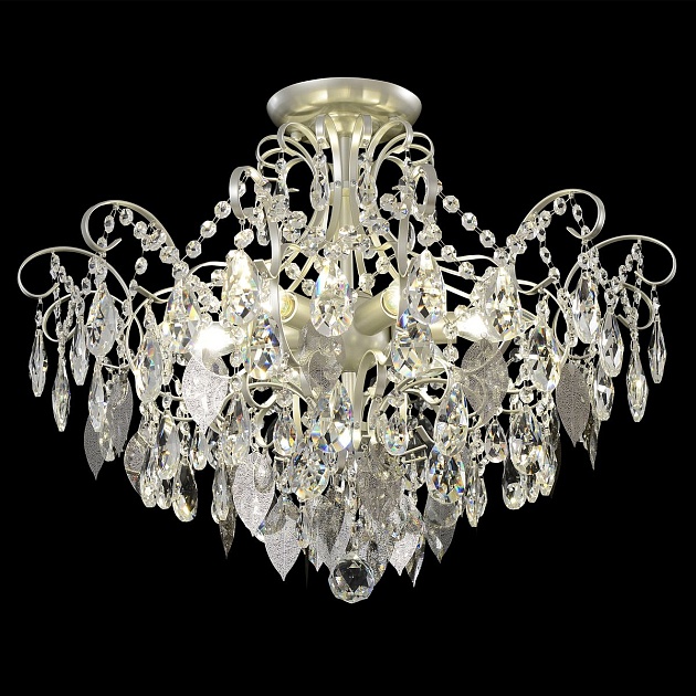 Потолочная люстра Crystal Lux Esmiralda PL6 Silver изображение 8 Потолочная люстра Crystal Lux Esmiralda PL6 Silver Фото № 8