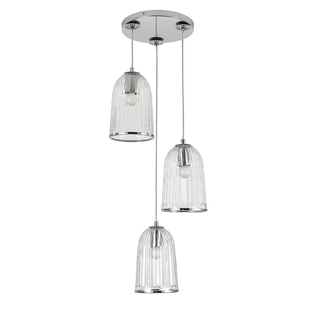 Подвесная люстра Indigo Lucido 11046/3P Chrome V000482 изображение 1 Подвесная люстра Indigo Lucido 11046/3P Chrome V000482 Фото № 1
