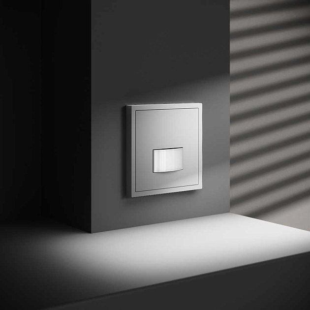 Датчик движения встраиваемый Voltum S70, (белый матовый) VLS070502 Фото № 5