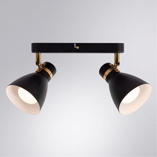 Спот Arte Lamp Fafnir A5047PL-2BK изображение 3 Спот Arte Lamp Fafnir A5047PL-2BK Фото № 3