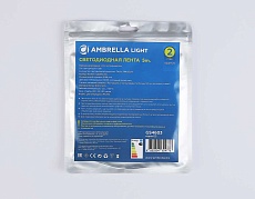 Светодиодная лента Ambrella Light GS4603 COB 384Led/ 7W m/ 24V IP20 6500K/ 5m*3mm*2mm (2 конт.) GS4603 5