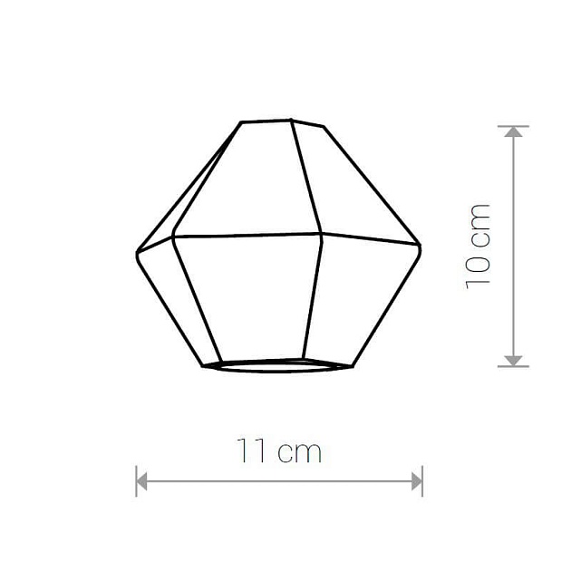 Плафон Nowodvorski Cameleon Geometric C 8465 Фото № 3