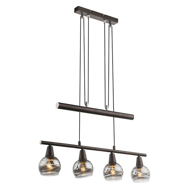 Подвесная светодиодная люстра Globo Isla 54347-4Z Фото № 1