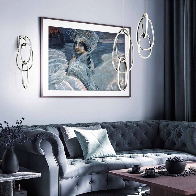 Настенный светильник Odeon Light L-vision Space 4891/33WL Фото № 3