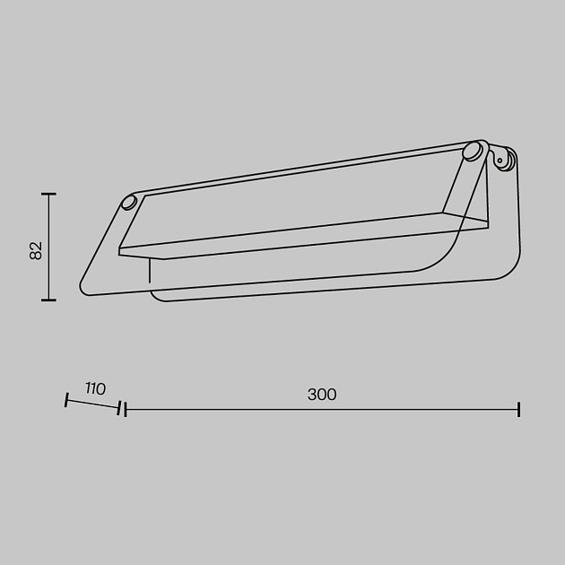 Настенный светильник Maytoni Flat MOD296WL-L6BC3K изображение 2 Настенный светильник Maytoni Flat MOD296WL-L6BC3K Фото № 2