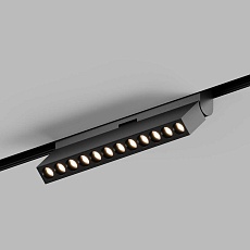 Трековый линейный светильник направленного света Hesby Lighting ElDeko 12Вт-3000К, чёрный HSBL_0085 2