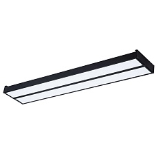 Панель светодиодная Uniel ULO-K15A 2x16W/4000K/L100 IP44 BLACK