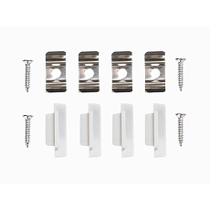 Профиль врезной LEDS POWER СПВ17-2507 алюм. черный с призм.рассеивателем 2м 008424 1