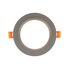 Встраиваемый светильник General Бинар круглый графит GCL-GX53-H38 662699 2