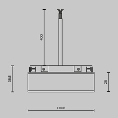 Блок питания Maytoni Technical Basity 48V 100W IP54 2A TRA172DR-100W-B 4