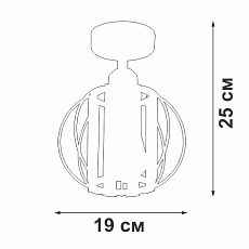 Потолочный светильник Vitaluce V2852-1/1PL 2