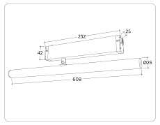 Трековый светодиодный светильник Ambrella Light Track System Magnetic 220V GL1361 2