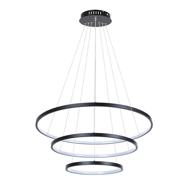 Подвесная светодиодная люстра Arte Lamp Frodo A2197SP-3BK изображение 1 Подвесная светодиодная люстра Arte Lamp Frodo A2197SP-3BK Фото № 1