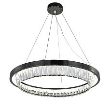 Подвесной светодиодный светильник Indigo Riva 12045/1P Black V000103L 4