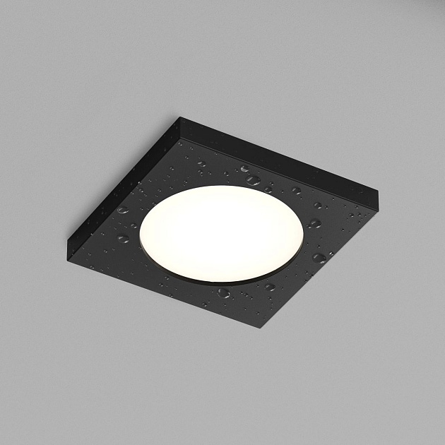 Встраиваемый светильник Denkirs Enkel DK3015-BK Фото № 4