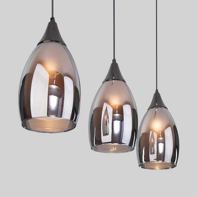 Подвесной светильник Eurosvet Cosmic 50285/3 черный жемчуг Фото № 4