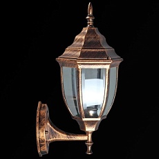 Уличный настенный светильник Reluce 00837-0.2-001SW BKG 2