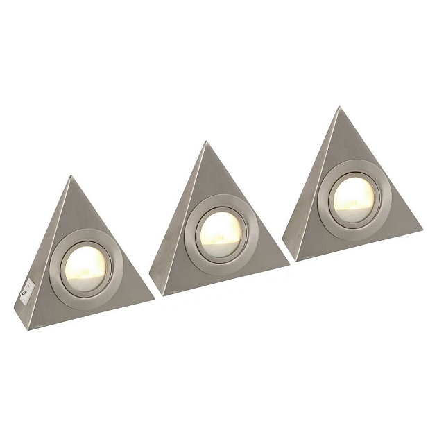 Мебельный светодиодный светильник Globo Einbaustrahler 1205-3 Фото № 1