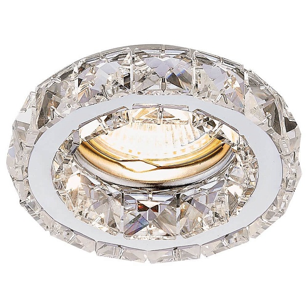 Встраиваемый светильник Ambrella light Crystal K112 CL/CH Фото № 1
