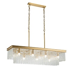 Подвесная люстра Belfast Harland 6308-10C BR CL 3