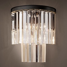 Настенный светильник Loft-Concept 1920s Odeon Clear Glass II черный 44.265-0 20167