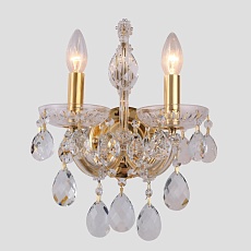 Бра Crystal Lux Isabel AP2 Gold/Transparent 2