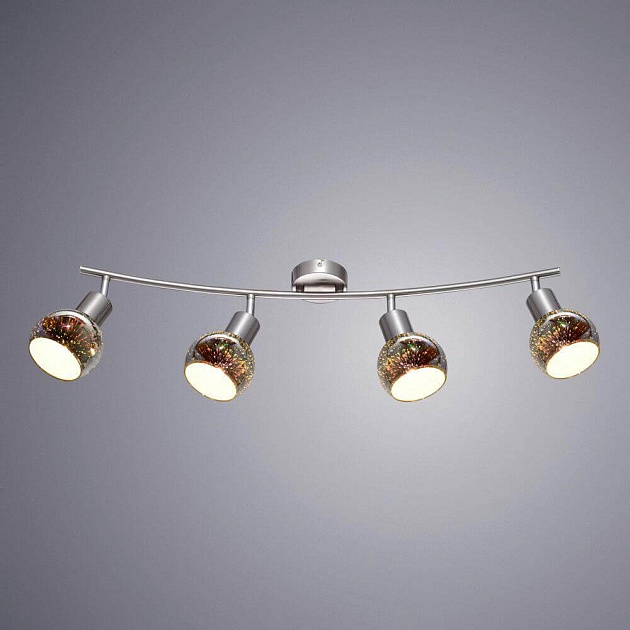 Спот Arte Lamp Illusione A6125PL-4SS изображение 2 Спот Arte Lamp Illusione A6125PL-4SS Фото № 2