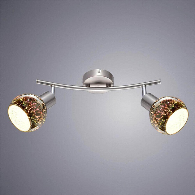 Спот Arte Lamp Illusione A6125AP-2SS изображение 2 Спот Arte Lamp Illusione A6125AP-2SS Фото № 2