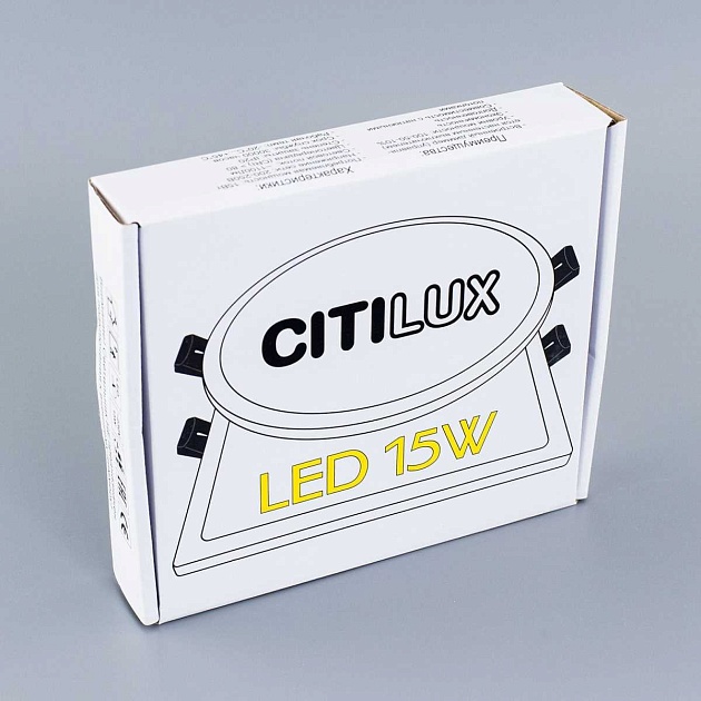 Встраиваемый светодиодный светильник Citilux Омега CLD50R152 изображение 5 Встраиваемый светодиодный светильник Citilux Омега CLD50R152 Фото № 5
