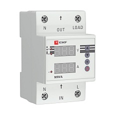 Реле напряжения и тока с дисплеем MRVA 40A EKF PROxima MRVA-40A