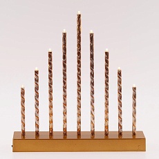 Светодиодная новогодняя фигура ЭРА ENGS-09 Свечи 9 LED Б0051935